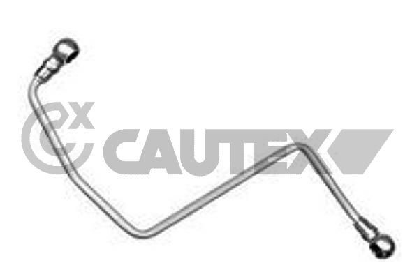 CAUTEX 774757 Масловод, турбина C-MAX 1.6 TDCi 90 K.C. дизел 2010