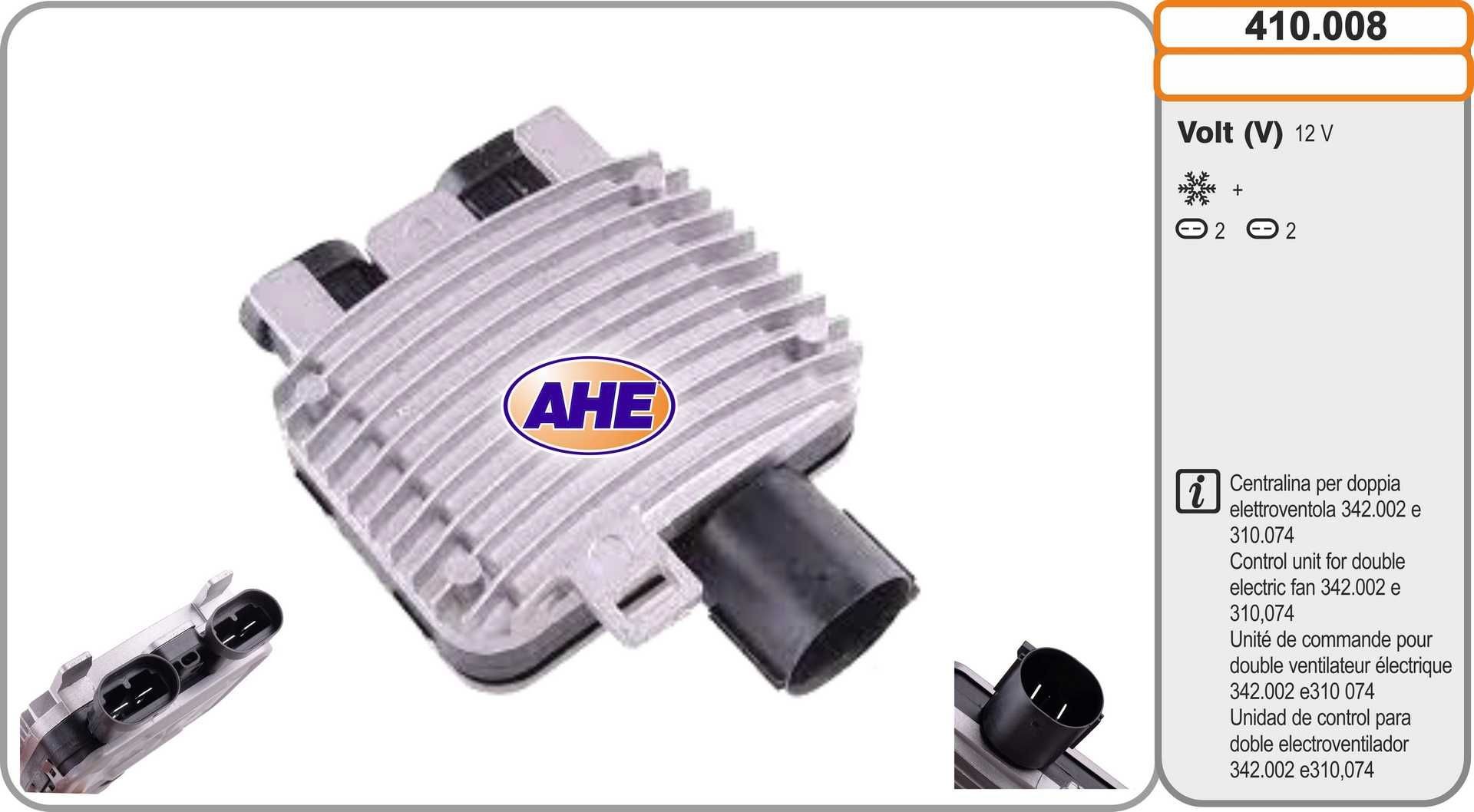 AHE Control Unit, electric fan (engine cooling) Article number: 410.008 cheaply
