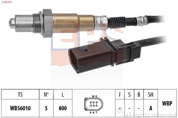 EPS Lambda andur Artikli number: 1.998.593 soodsalt