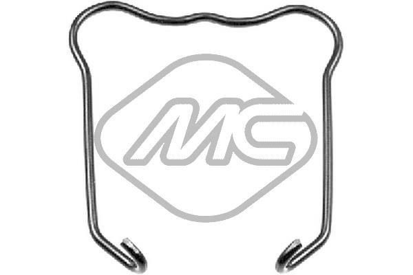 Metalcaucho Holding Clamp, charger air hose Article number: 79236 cheaply