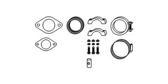 HJS Mounting Kit, heat exchanger Article number: 82 11 1286 cheaply