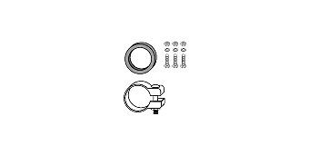 HJS Mounting Kit, catalytic converter Article number: 82 11 2203 cheaply