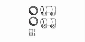 HJS Mounting Kit, catalytic converter Article number: 82 12 2307 cheaply