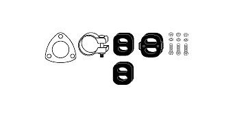 HJS Exhaust mounting kit Article number: 82 14 1676 cheaply