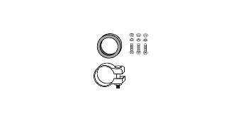 HJS Mounting Kit, catalytic converter Article number: 82 14 1855 cheaply