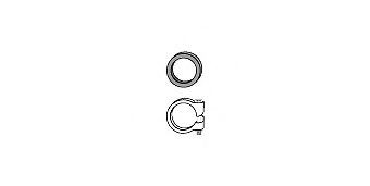 HJS Mounting Kit, catalytic converter Article number: 82 14 1870 cheaply