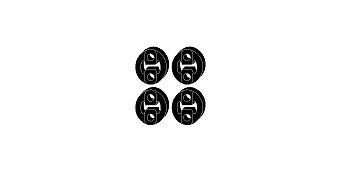 HJS Exhaust mounting kit Article number: 82 15 6497 cheaply