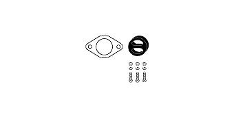 HJS Mounting Kit, catalytic converter Article number: 82 15 6504 cheaply