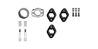 HJS Clamp Set, exhaust system Article number: 82 22 4701 cheaply