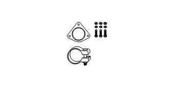 HJS Mounting Kit, catalytic converter Article number: 82 23 4475 cheaply