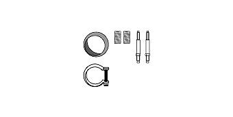 HJS Mounting Kit, catalytic converter Article number: 82 32 6953 cheaply