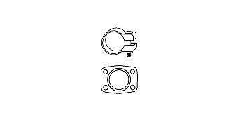 HJS Set montare, catalizator număr articol: 82 35 8116 ieftin