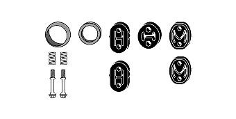 HJS Exhaust mounting kit Article number: 82 43 8009 cheaply