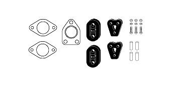 HJS Exhaust mounting kit Article number: 82 45 7754 cheaply