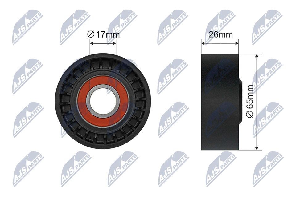 NTY Tensioner pulley Article number: RNK-ME-084 cheaply