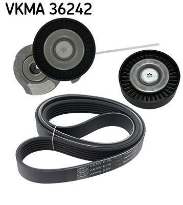 SKF Комплект пистов ремък артикулен номер: VKMA 36242 евтино
