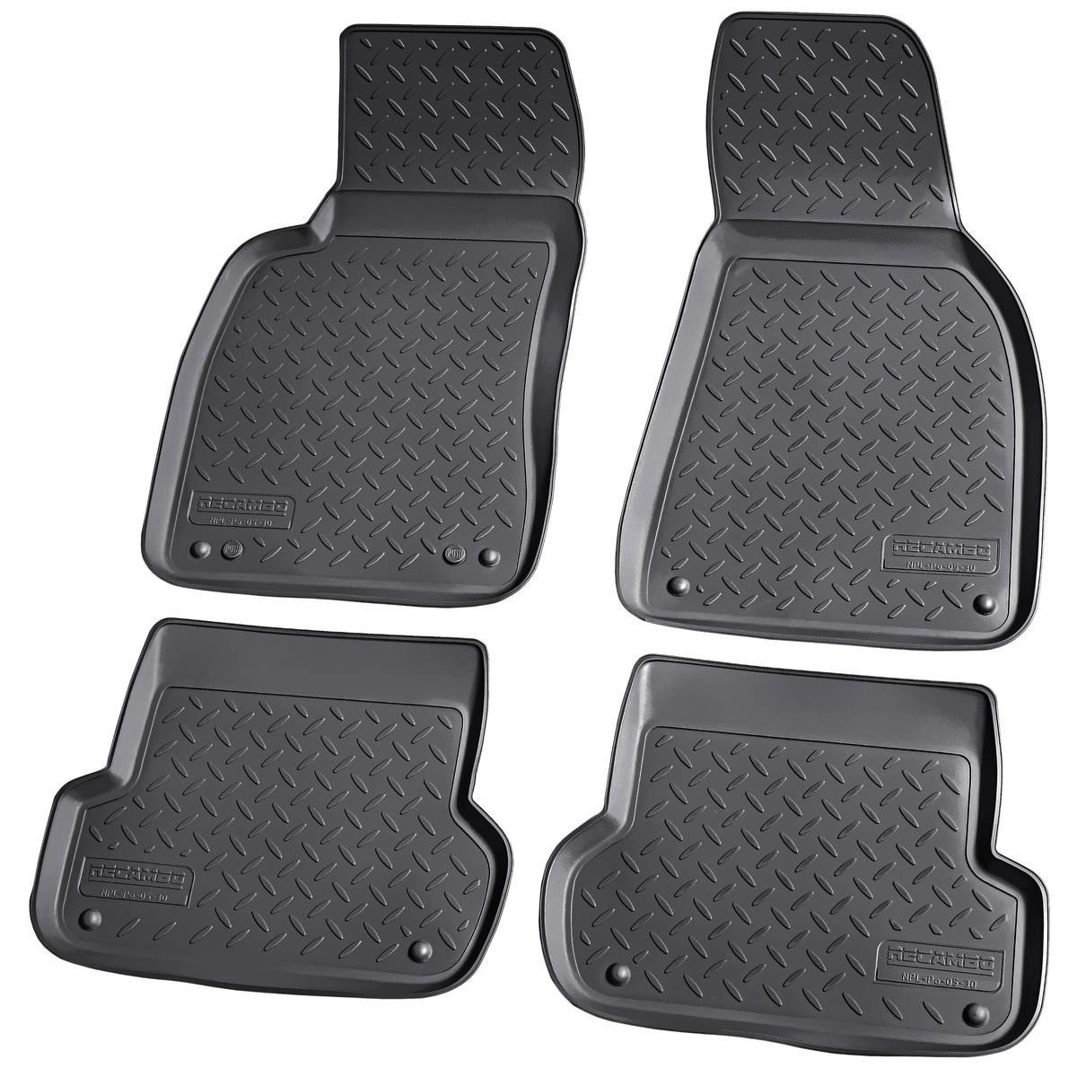 OEM Floor mats F-0040 schwarz from RECAMBO