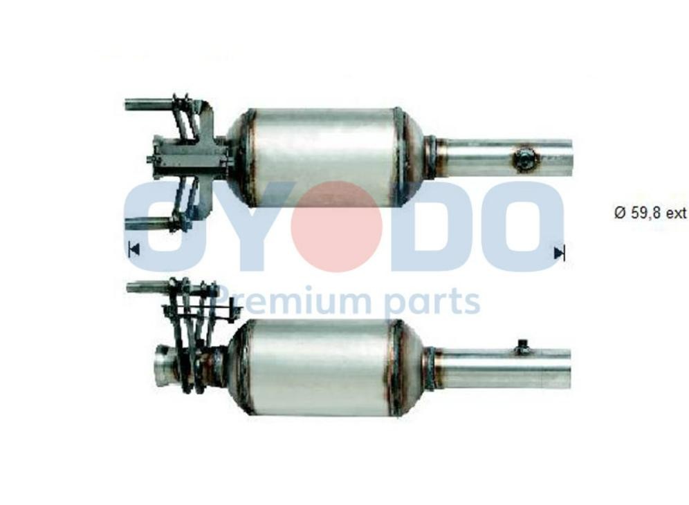 Oyodo Diesel particulate filter Article number: 20N0035-OYO cheaply