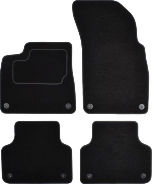 CUSTOPOL Floor mats Article number: AUD236C cheaply