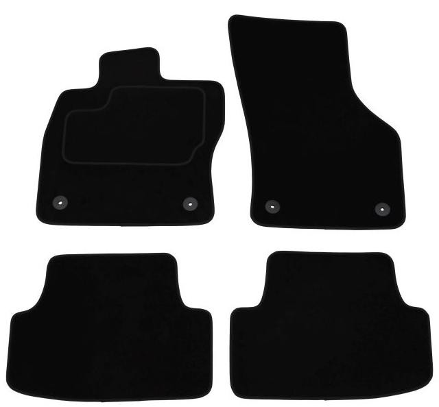 CUSTOPOL Floor mats Article number: VW207C cheaply