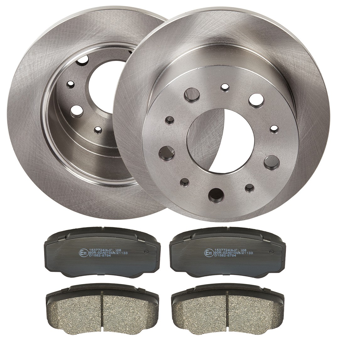 RIDEX Brake discs and pads set Article number: 3405B1812 cheaply