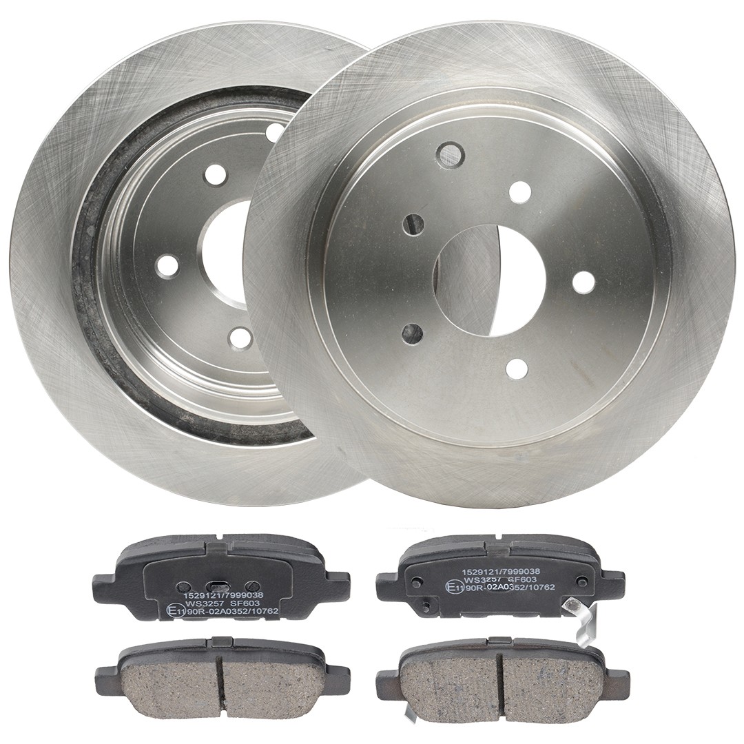 RIDEX Brake discs and pads set Article number: 3405B1814 cheaply