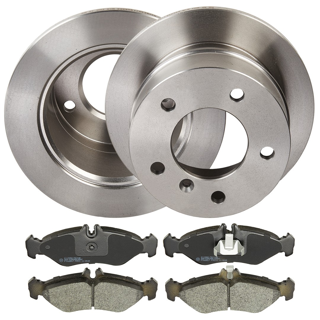 RIDEX Brake discs and pads set Article number: 3405B1819 cheaply
