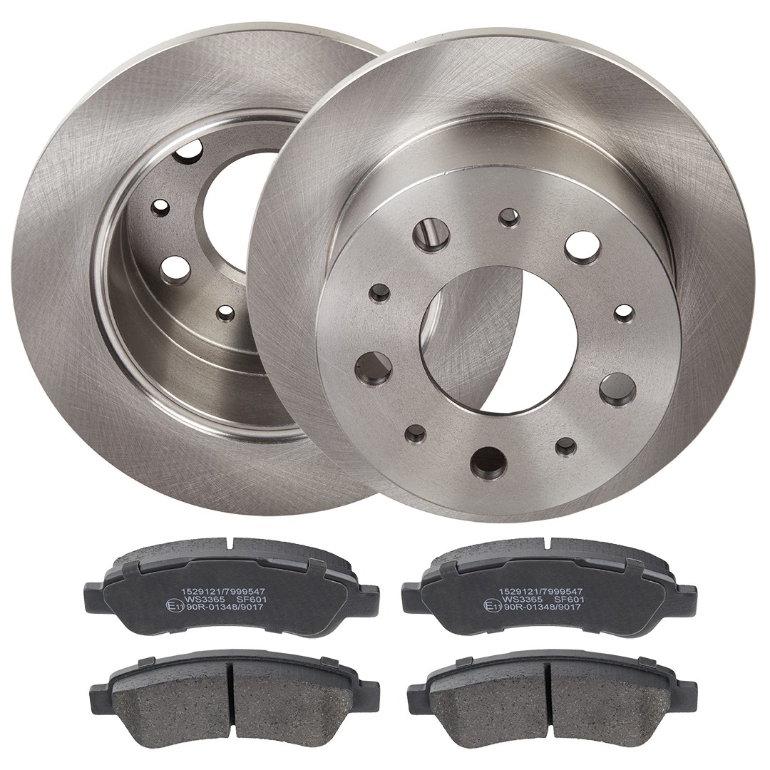 RIDEX Brake discs and pads set Article number: 3405B1820 cheaply