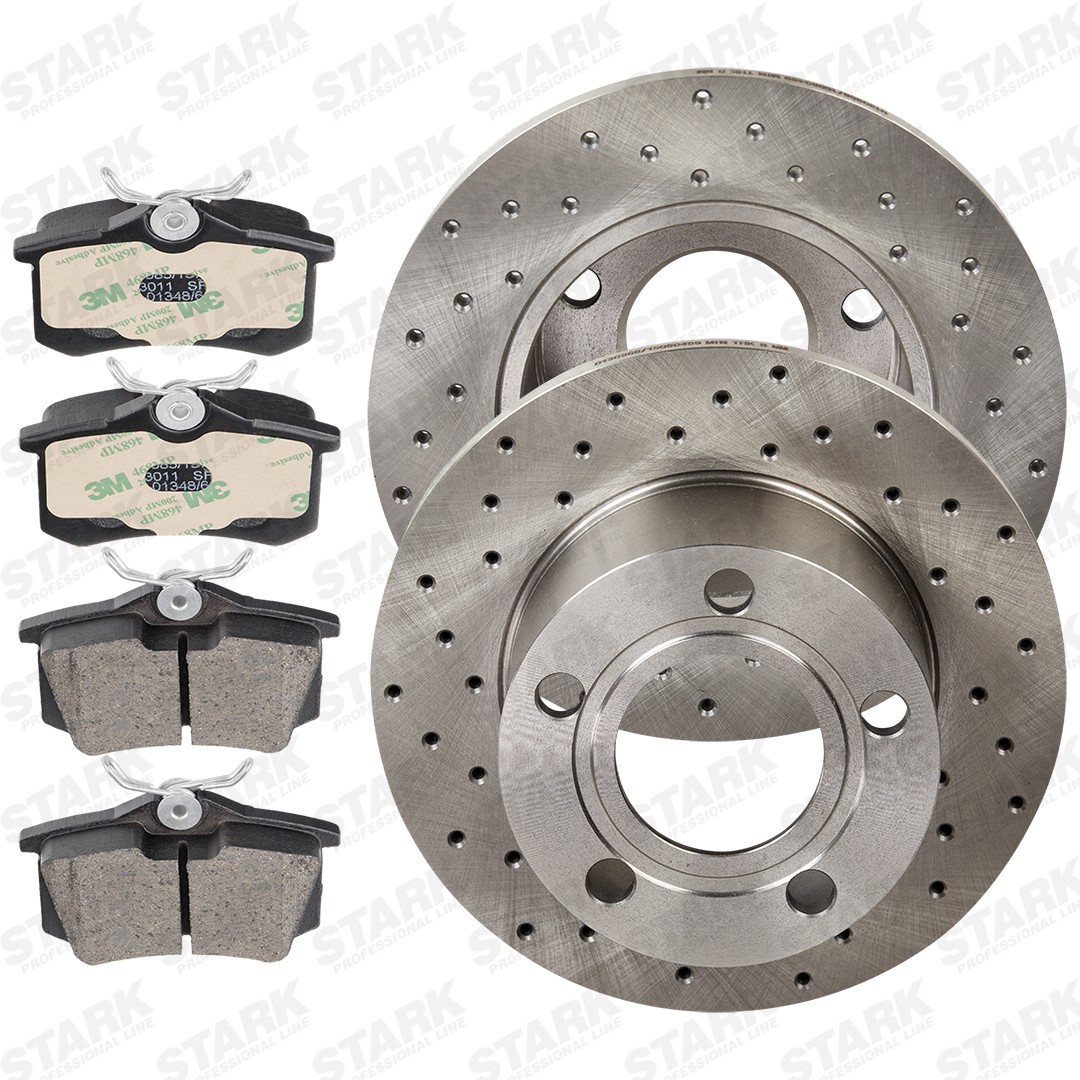 STARK Brake discs and pads set Article number: SKBK-10991831 cheaply