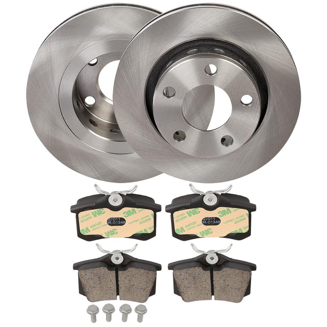 RIDEX Brake discs and pads set Article number: 3405B1836 cheaply