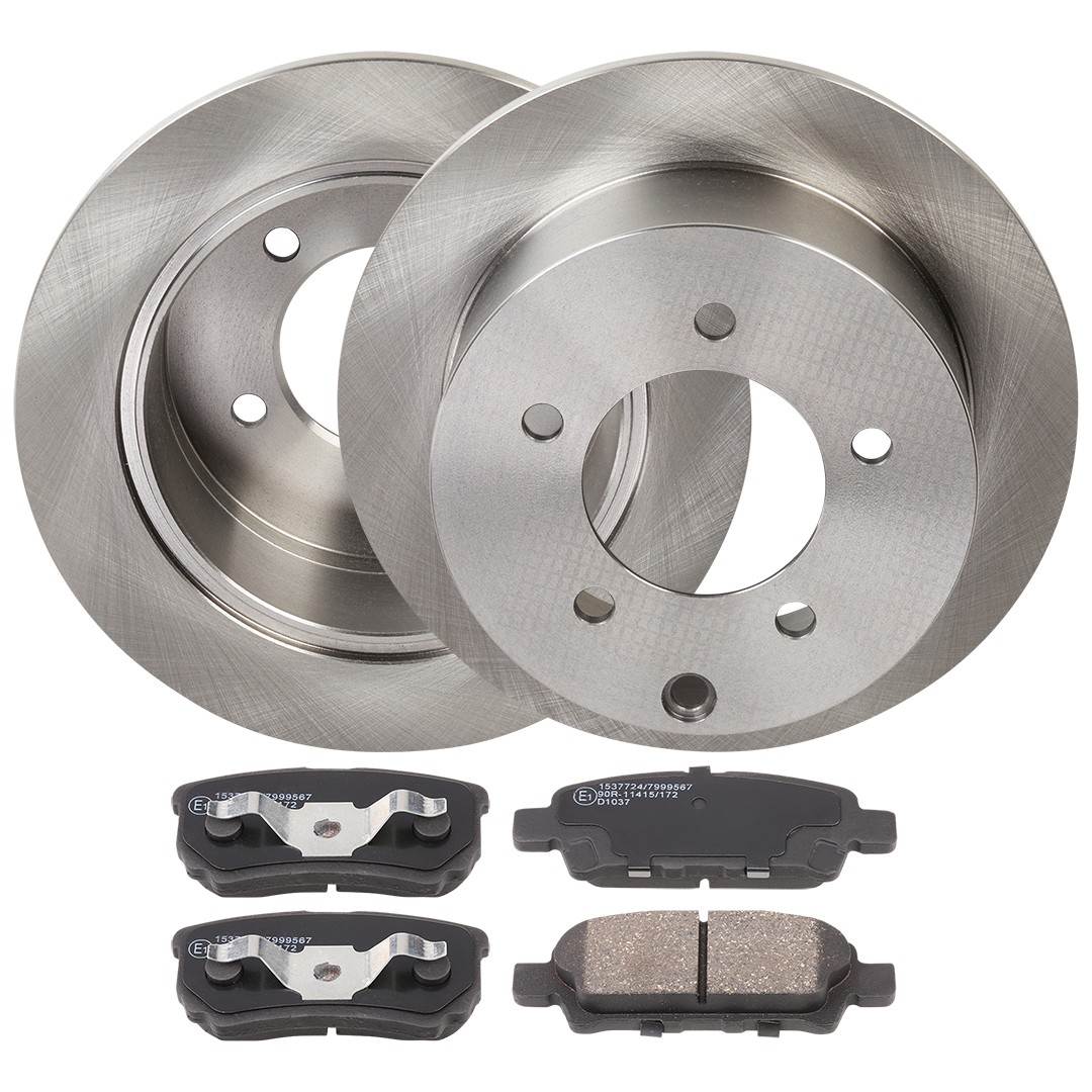 RIDEX Brake discs and pads set Article number: 3405B1838 cheaply