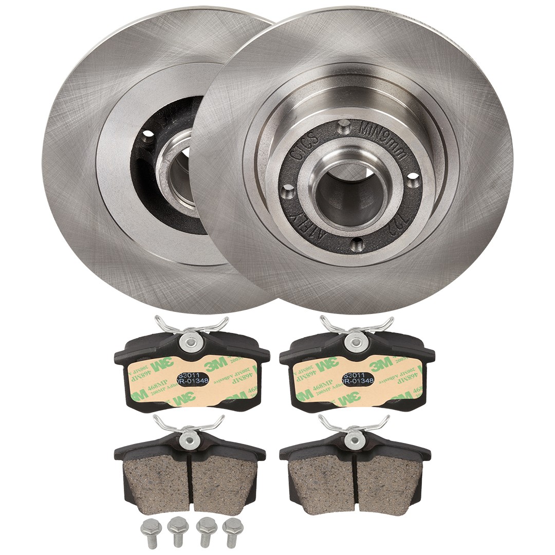 RIDEX Brake discs and pads set Article number: 3405B1840 cheaply