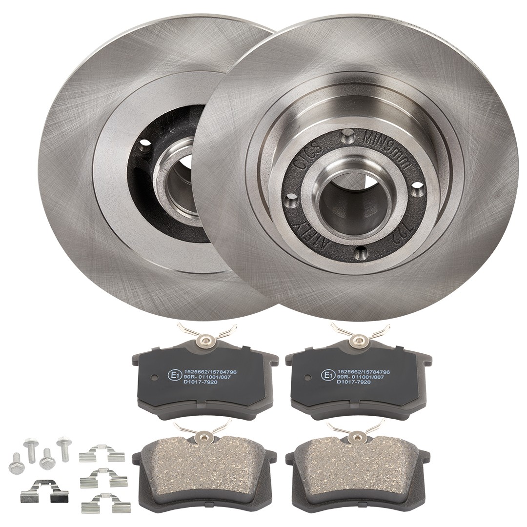 RIDEX Brake discs and pads set Article number: 3405B1846 cheaply