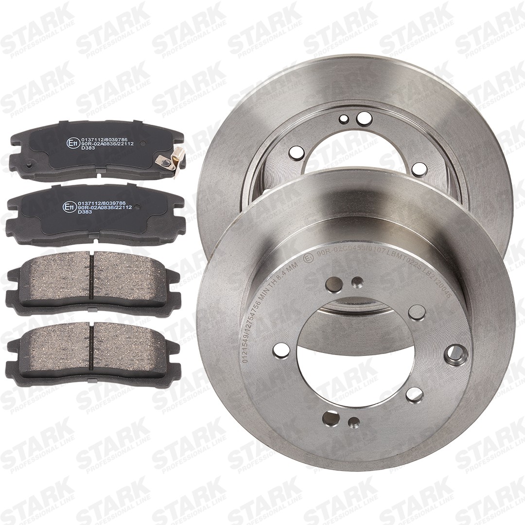 STARK Brake discs and pads set Article number: SKBK-10991870 cheaply