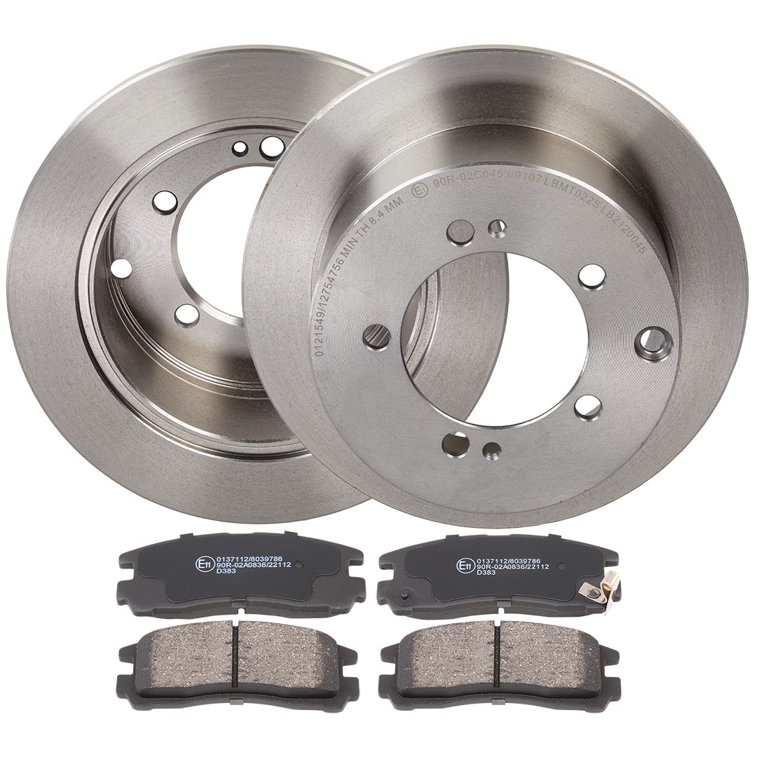 RIDEX Brake discs and pads set Article number: 3405B1867 cheaply