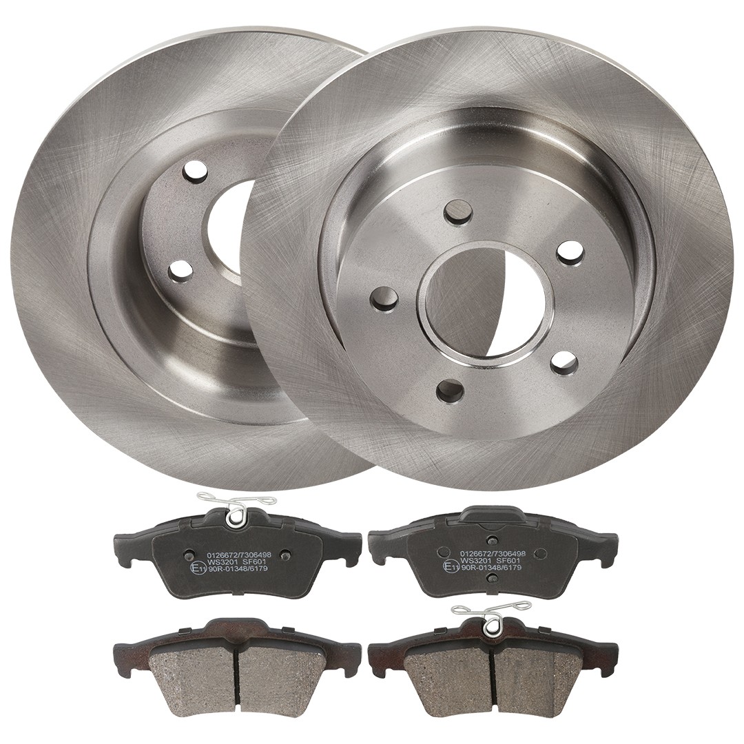 RIDEX Brake discs and pads set Article number: 3405B1871 cheaply
