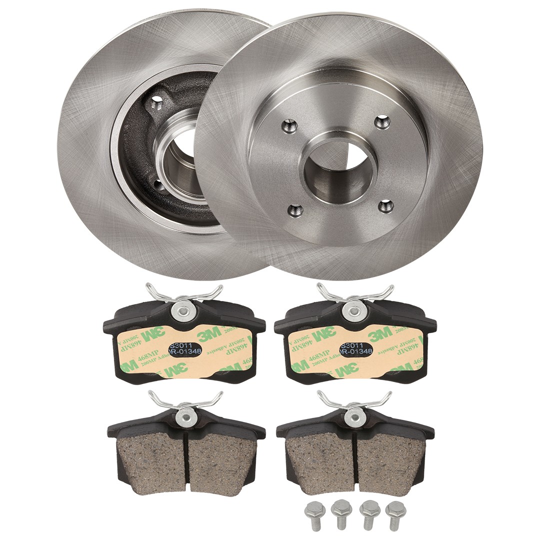 RIDEX Brake discs and pads set Article number: 3405B1902 cheaply