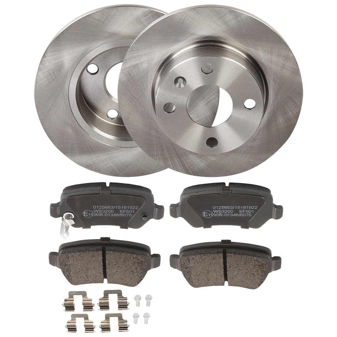 RIDEX Brake discs and pads set Article number: 3405B1907 cheaply