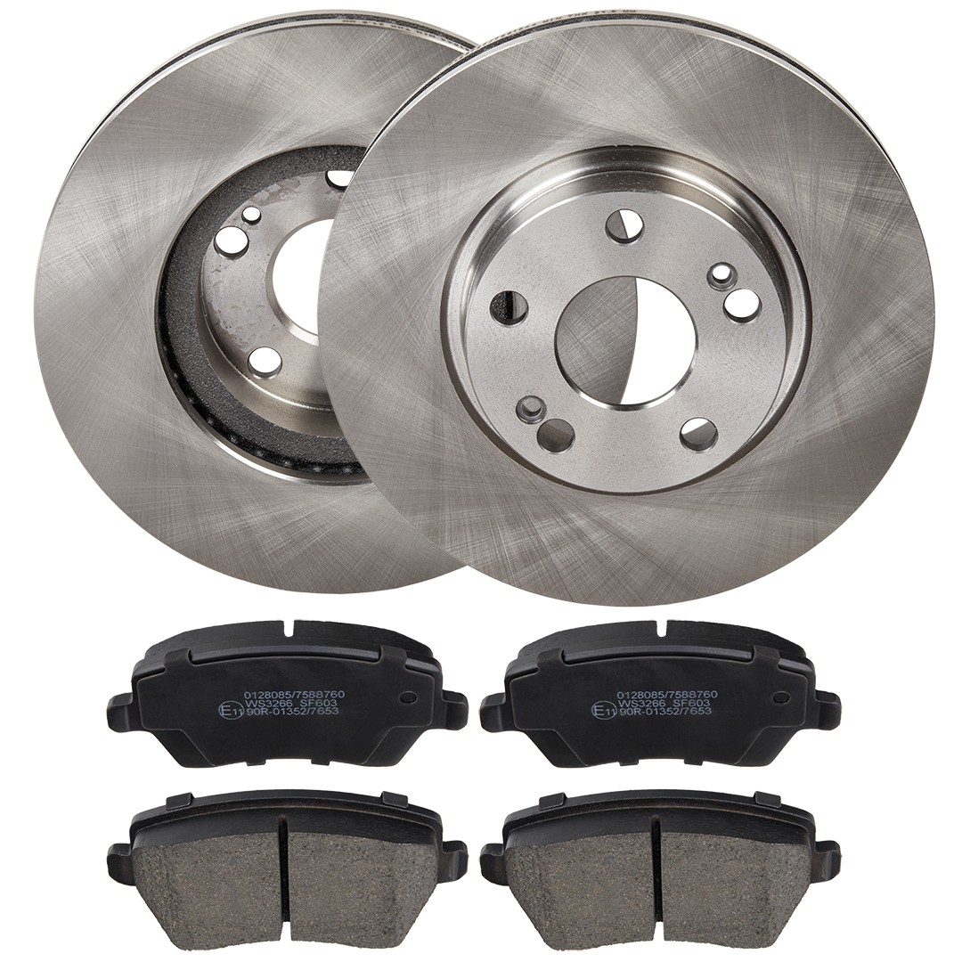 RIDEX Brake discs and pads set Article number: 3405B1940 cheaply