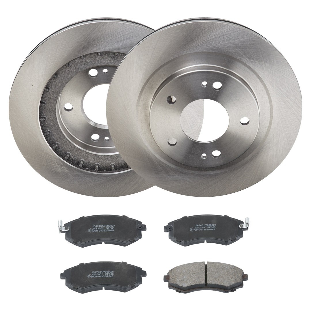 RIDEX Brake discs and pads set Article number: 3405B1996 cheaply