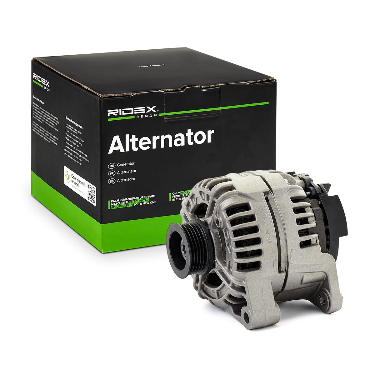 RIDEX REMAN Alternator Article number: 4G0372R cheaply