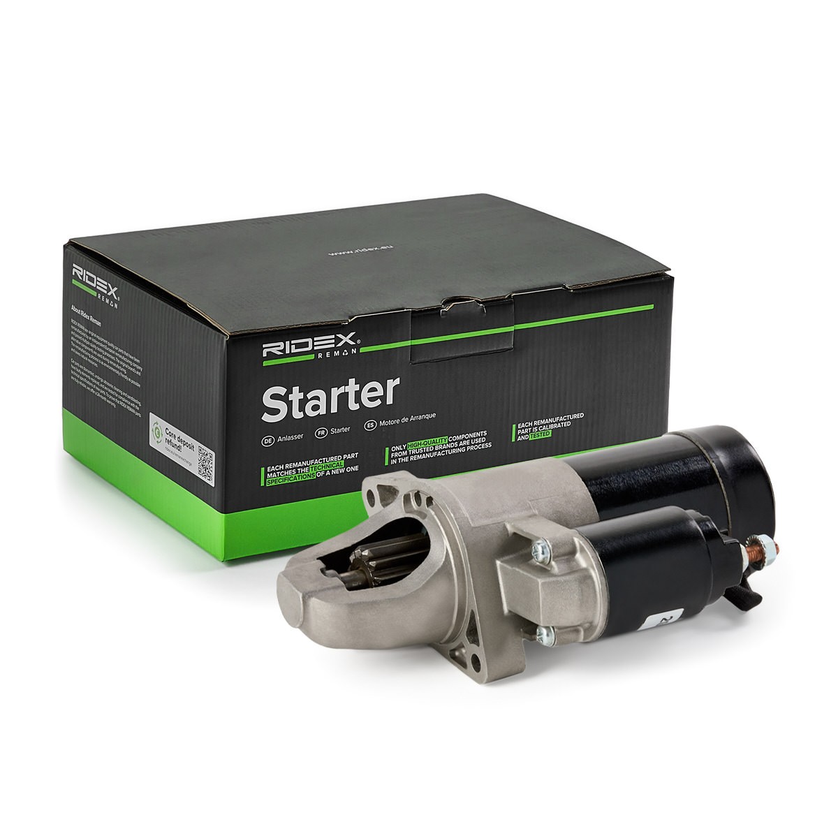 RIDEX REMAN Starter motor Article number: 2S0238R cheaply
