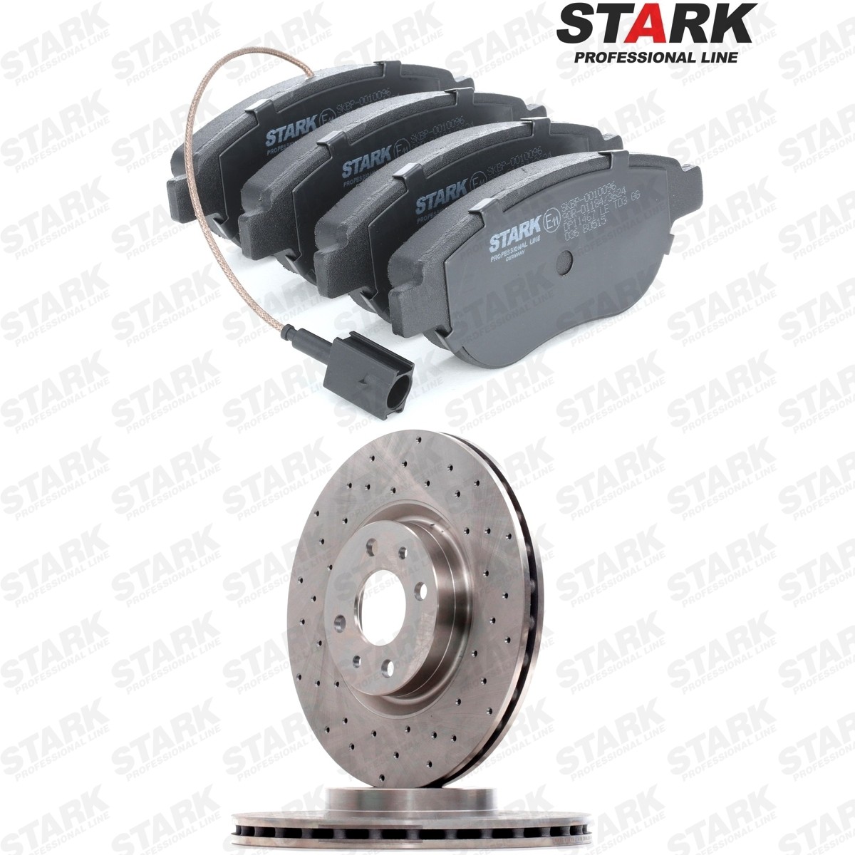 STARK Brake discs and pads set Article number: SKBK-10992088 cheaply