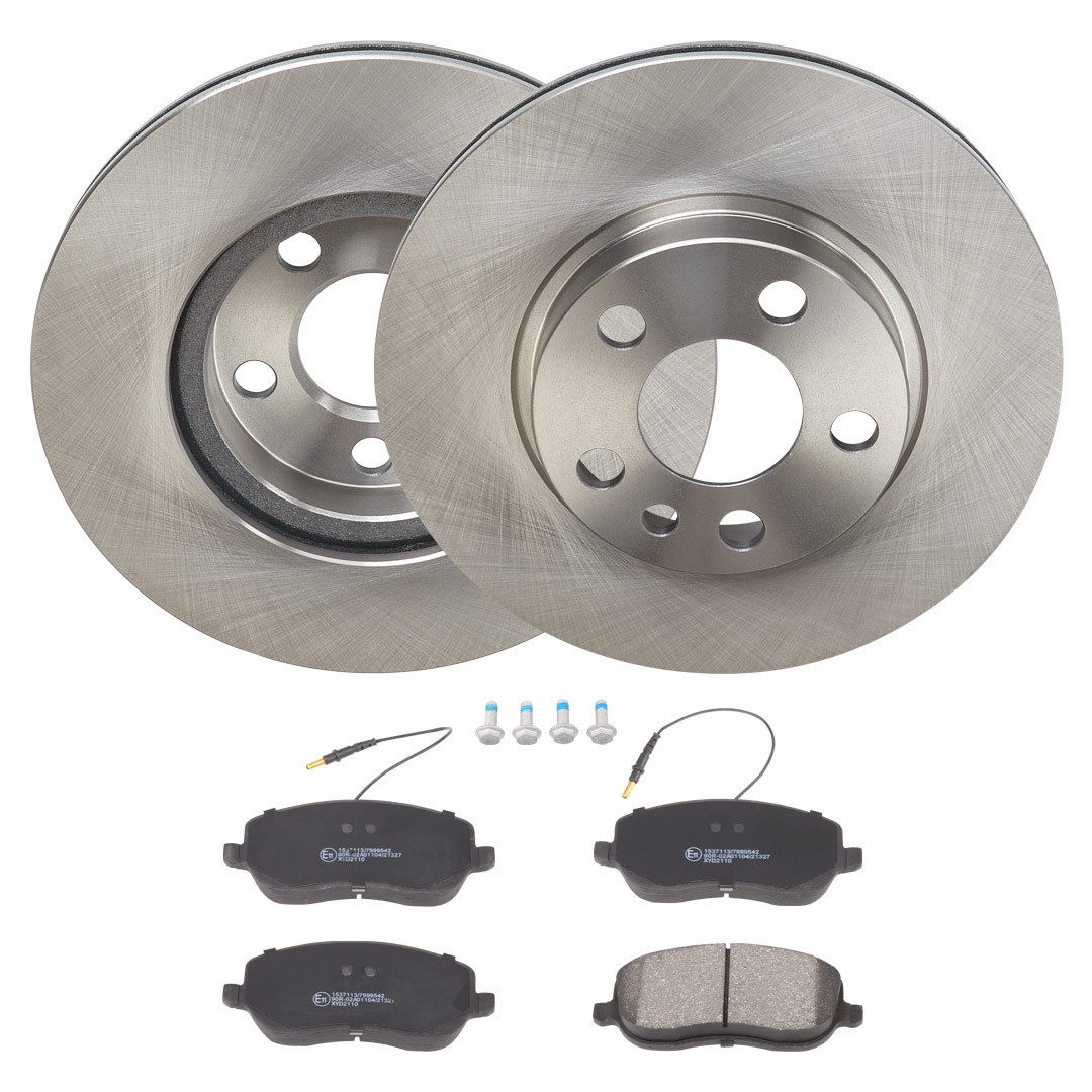 RIDEX Brake discs and pads set Article number: 3405B2091 cheaply