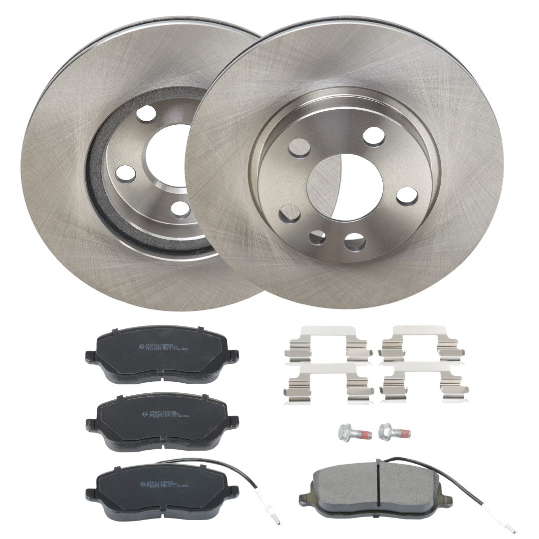 RIDEX Brake discs and pads set Article number: 3405B2119 cheaply