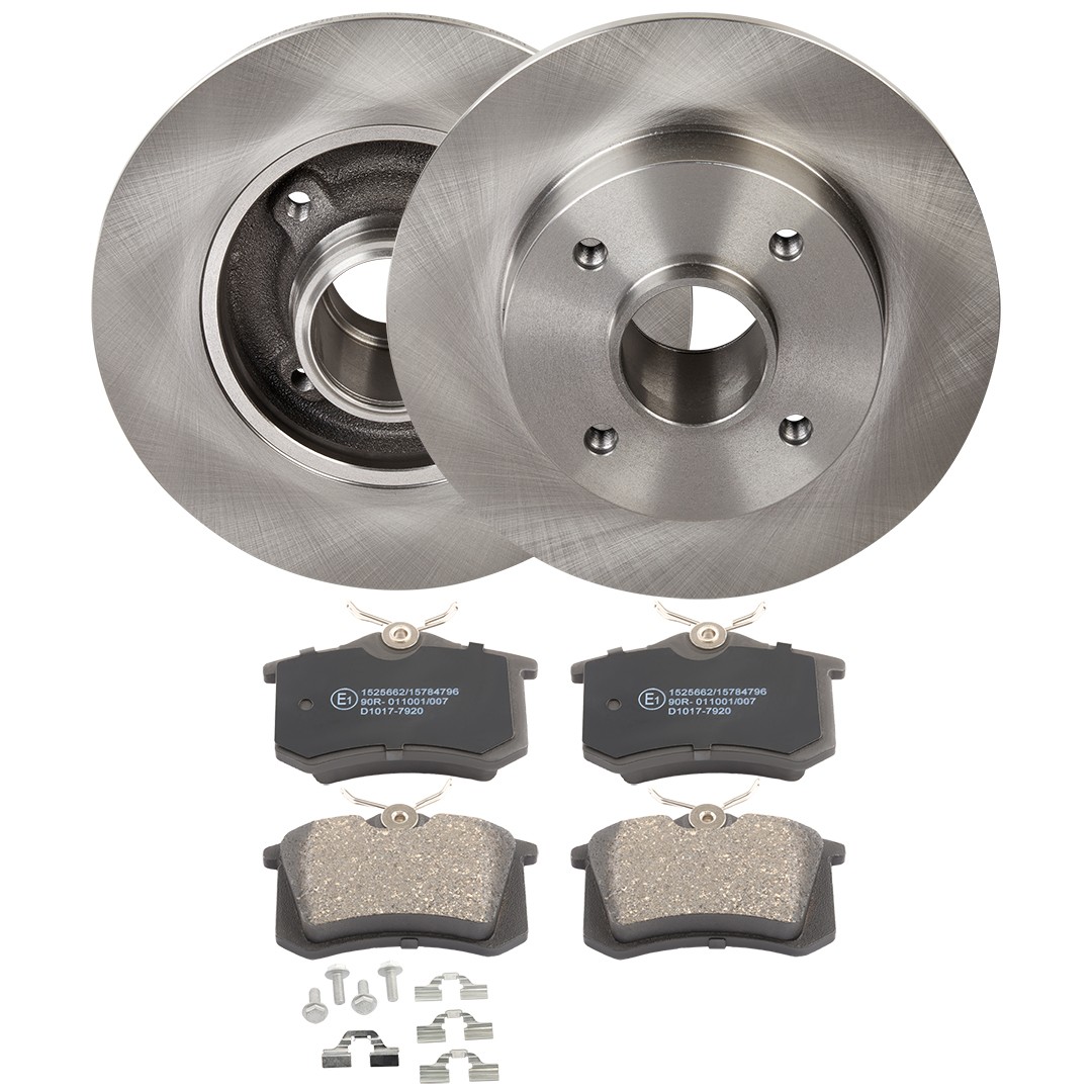 RIDEX Brake discs and pads set Article number: 3405B2144 cheaply