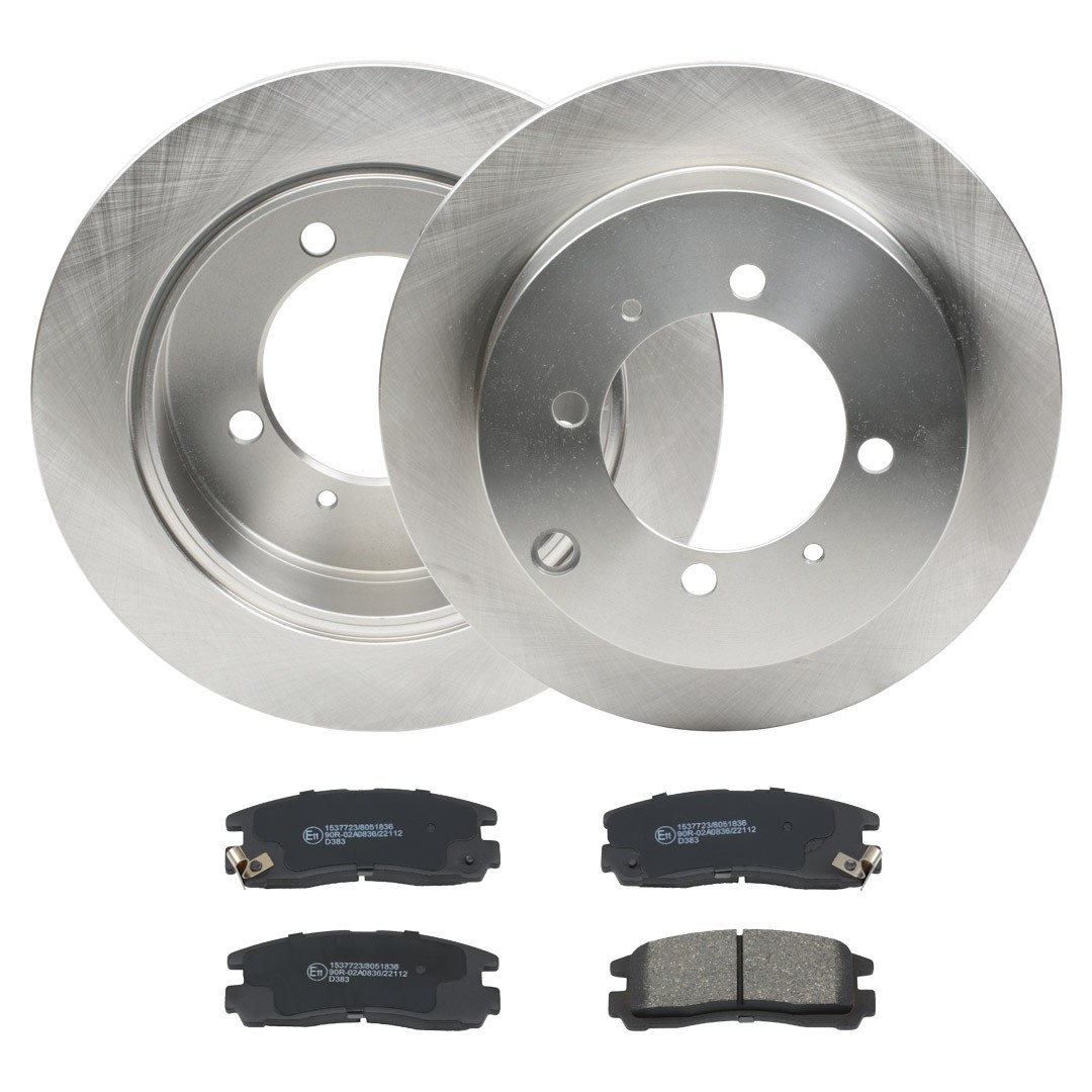 RIDEX Brake discs and pads set Article number: 3405B2159 cheaply