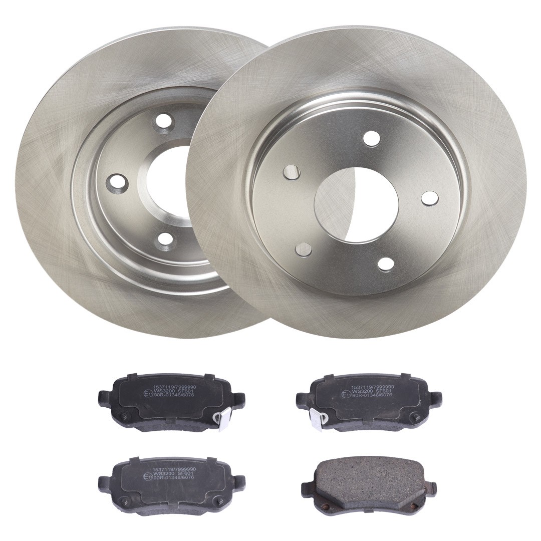 RIDEX Brake discs and pads set Article number: 3405B2161 cheaply