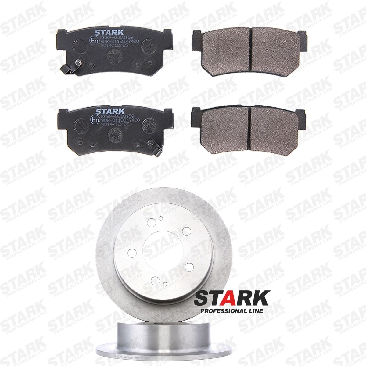 STARK Brake discs and pads set Article number: SKBK-10992191 cheaply