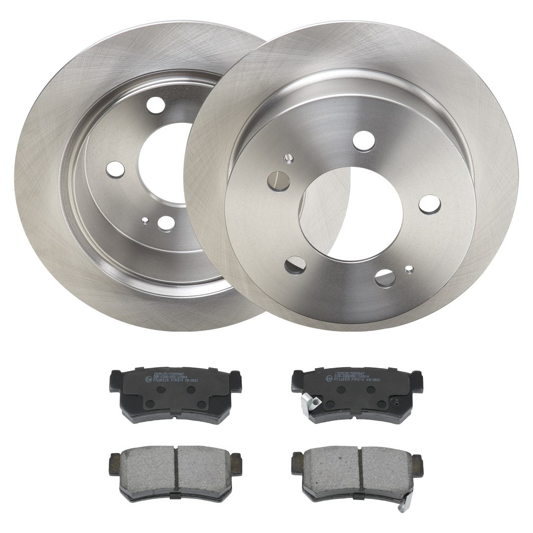 RIDEX Brake discs and pads set Article number: 3405B2188 cheaply